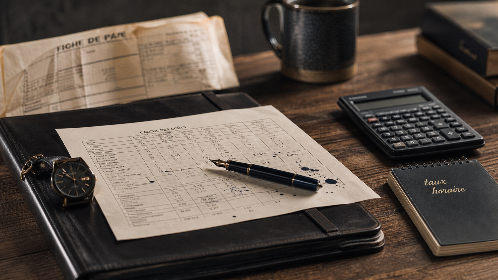Comment calculer son taux horaire avec 151,67 heures brut, net et charges