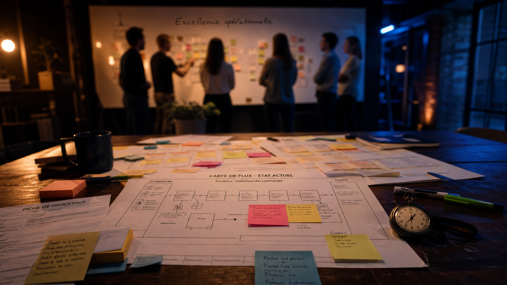 Définition excellence opérationnelle : 5 piliers en atelier de processus