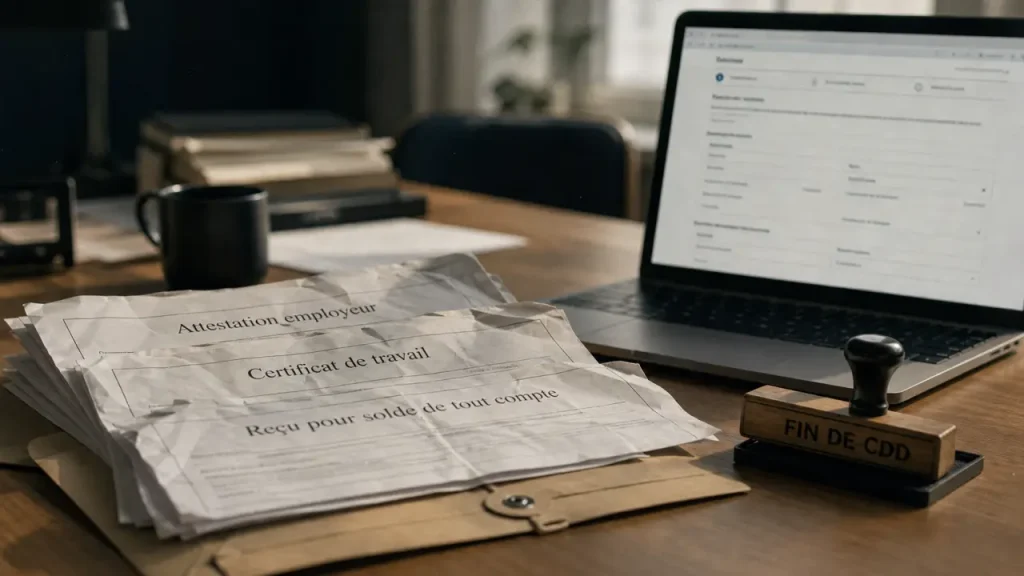 CDD droit chomage : fin de CDD, documents et démarches France Travail