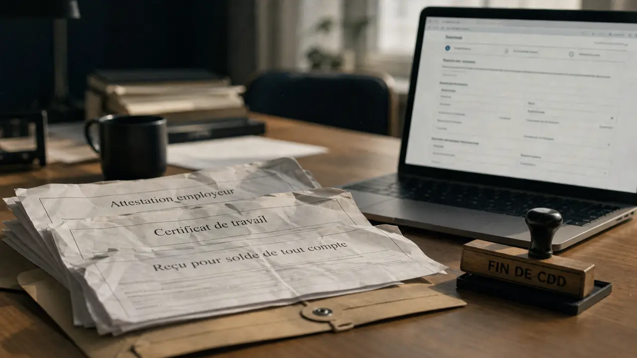 CDD droit chomage : fin de CDD, documents et démarches France Travail