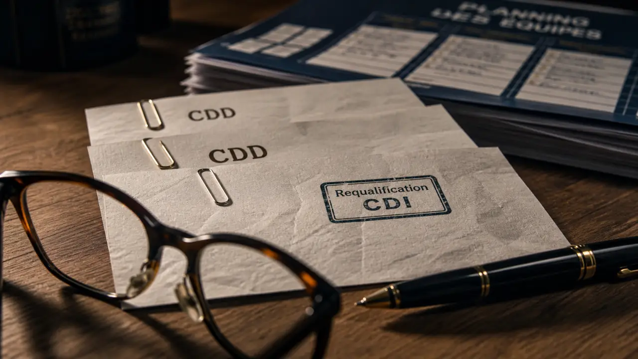 Combien de cdd avant cdi obligatoire : requalification CDI après renouvellement de CDD