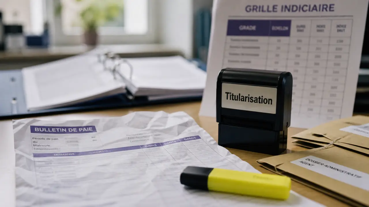 Différence de salaire entre stagiaire et titulaire sur une fiche de paie