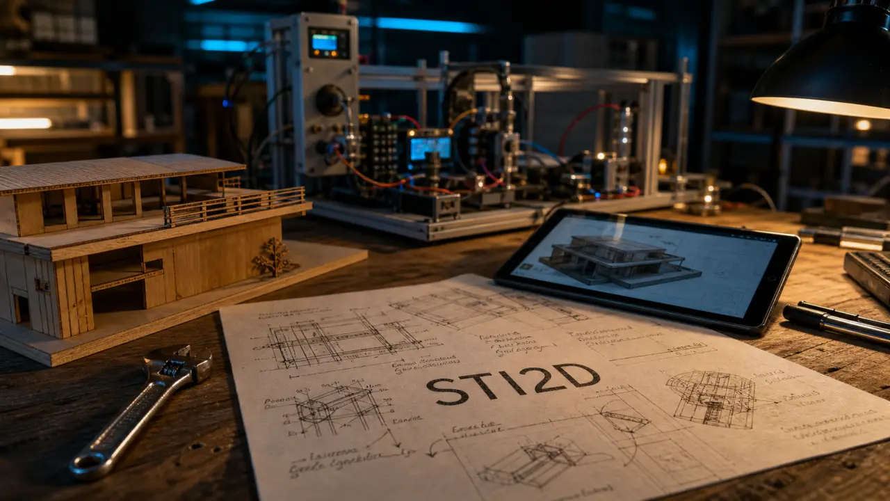 métier bac sti2d : BTS, BUT ou école d’ingénieurs, atelier et plans 3D