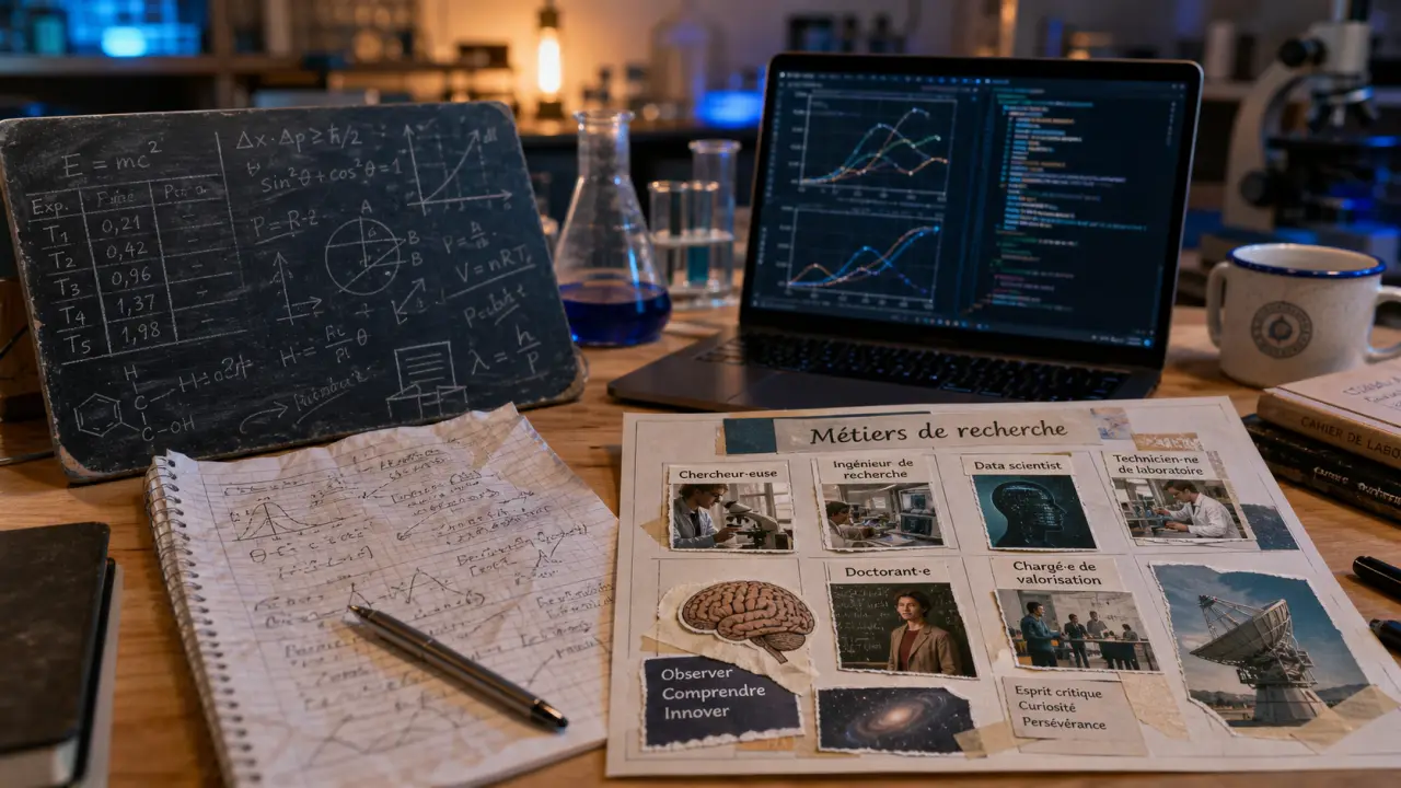 Metier de recherche : métiers de recherche, formations et débouchés