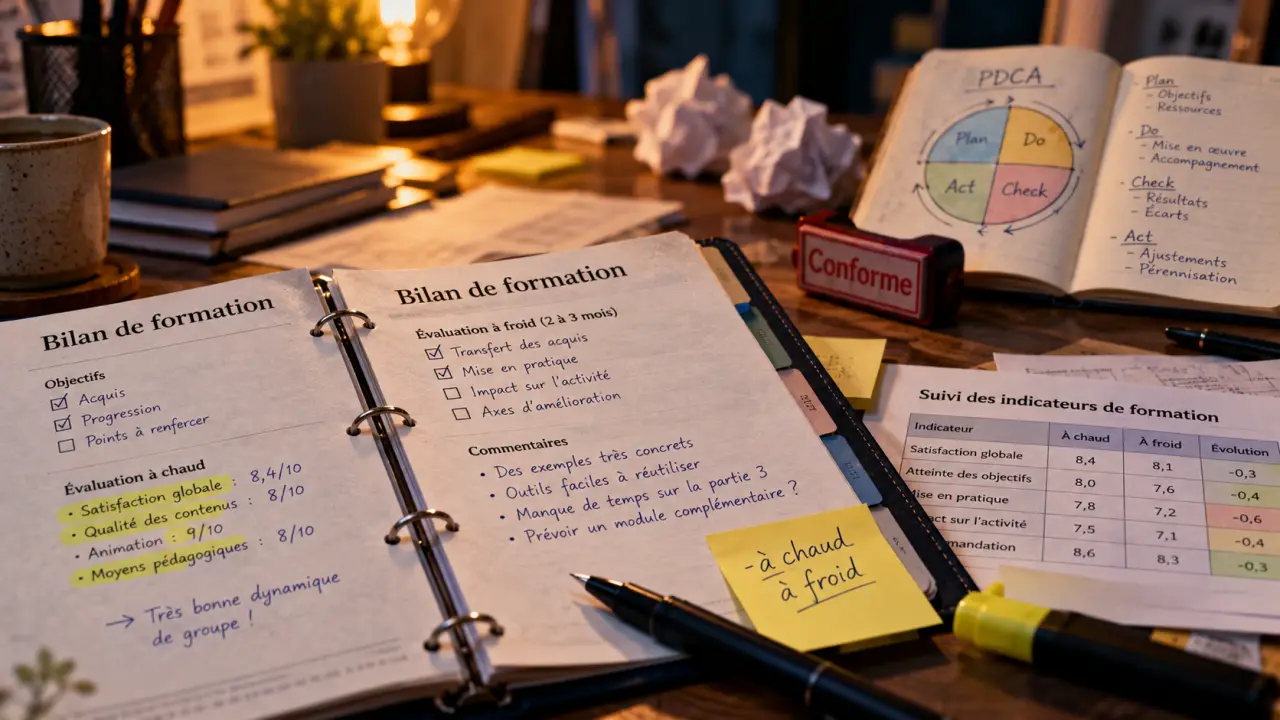 bilan de formation : mesurer les acquis en formation