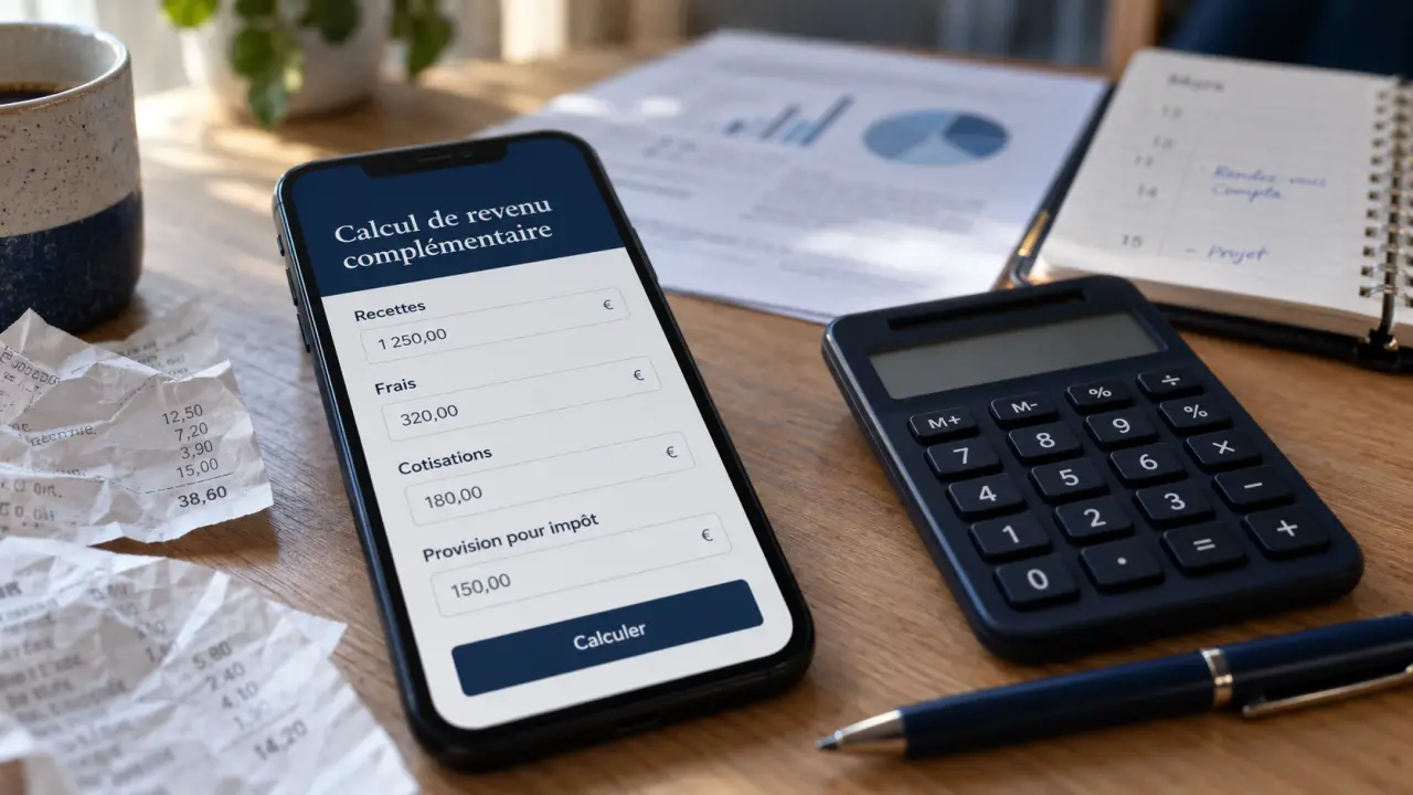 Complement de revenu : calculer frais déductibles