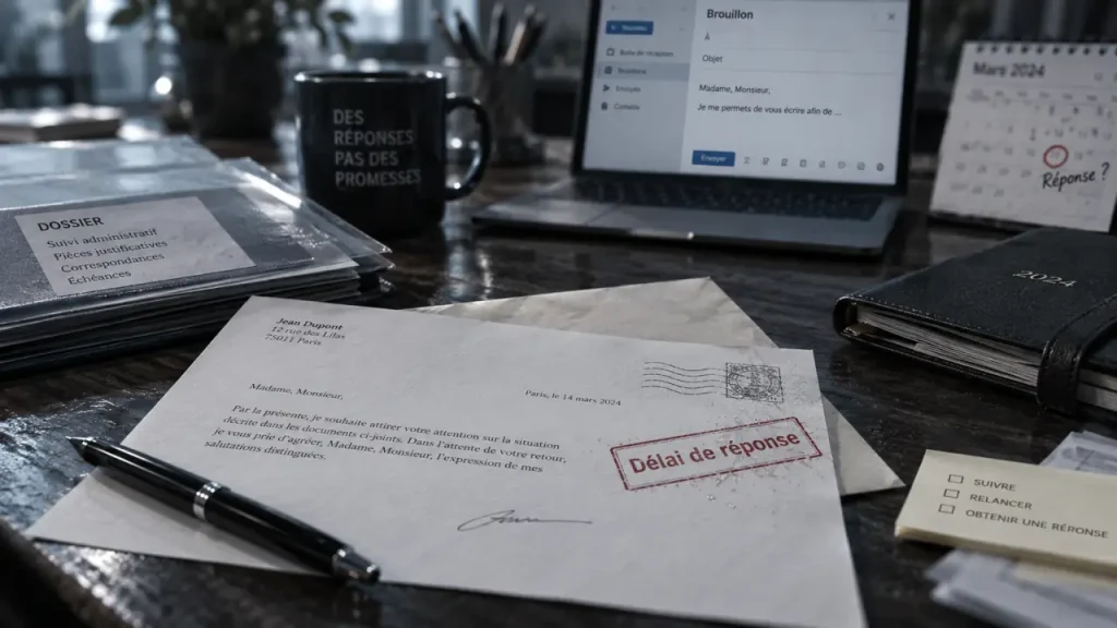 Delai réponse employeur mi temps thérapeutique, courrier de relance et calendrier