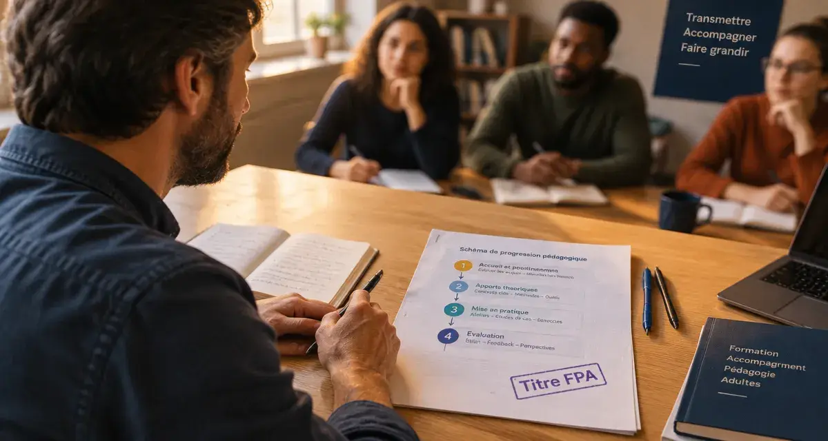 Devenir formateur pour adultes greta : formateur FPA et apprenants