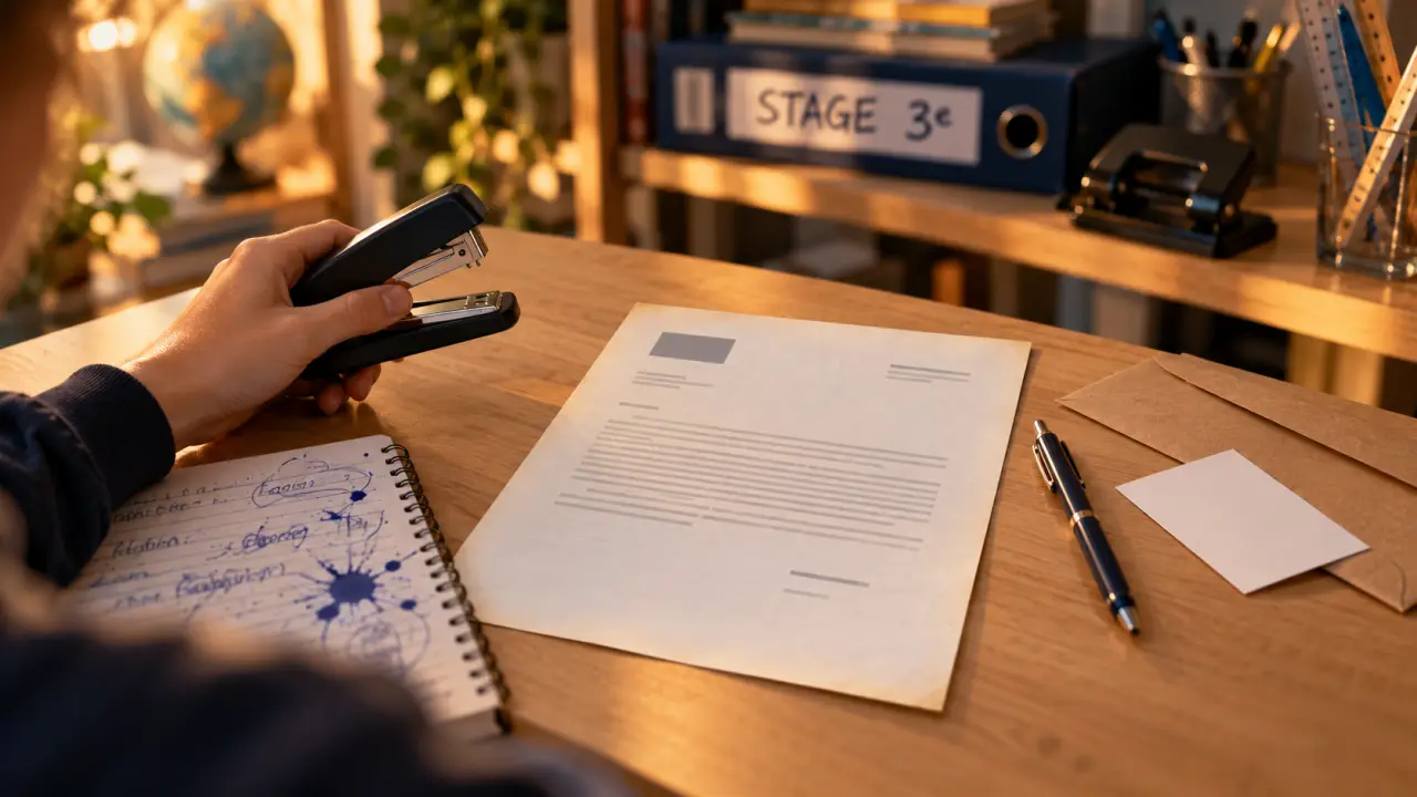 Lettre de motivation stage 3eme, modèle à adapter
