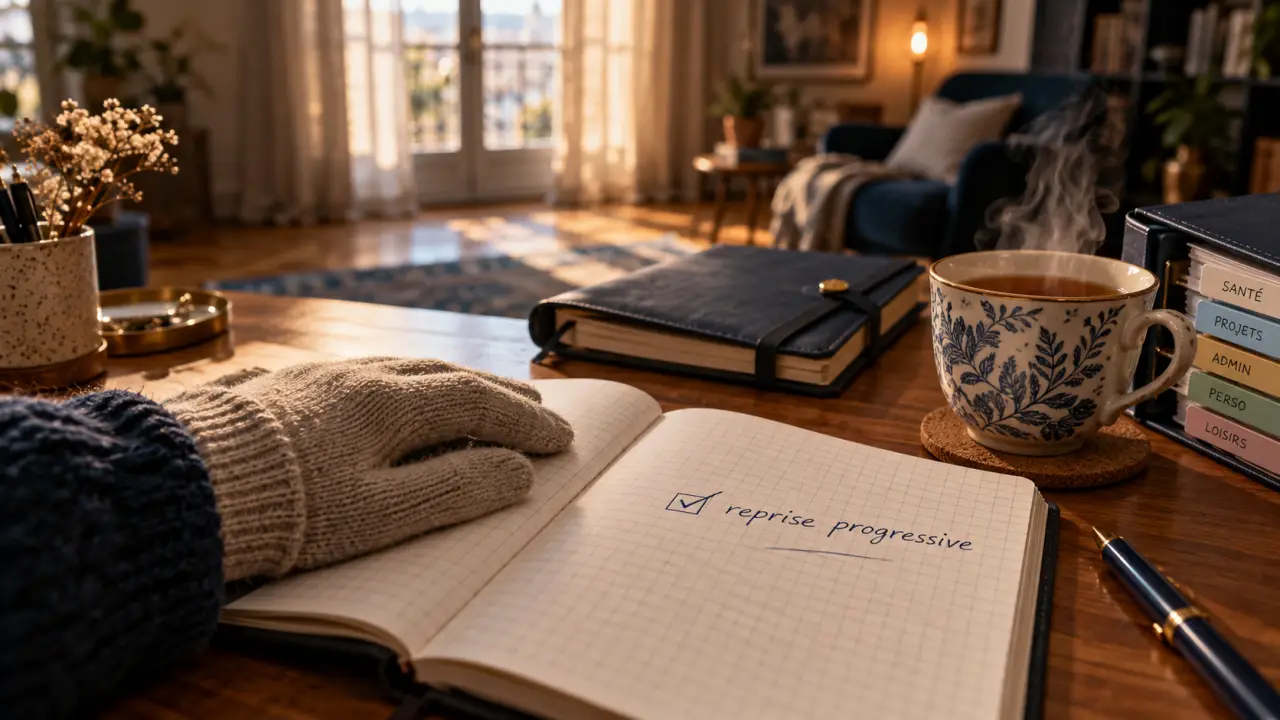 Se reconstruire apres un burn out : reprise progressive protégée